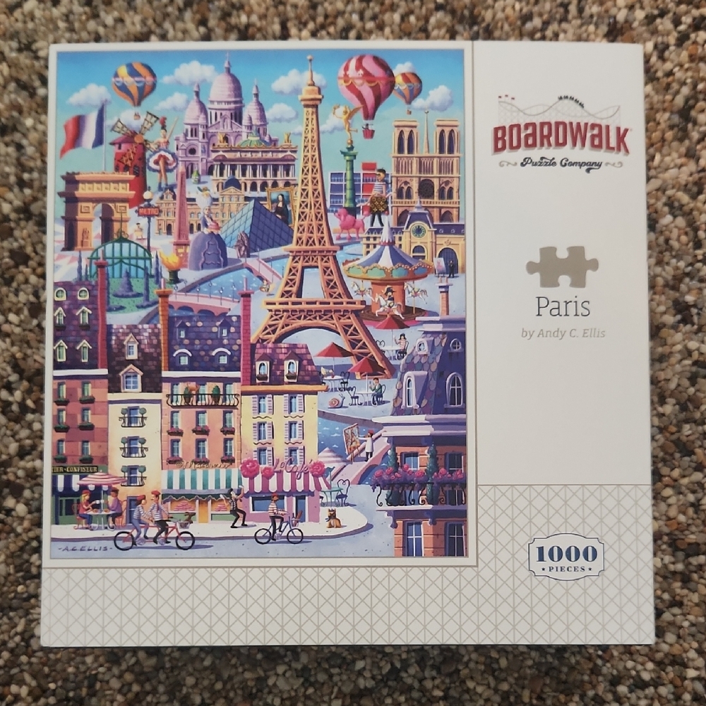 Paris Puzzle - 1000 Pieces - Multicolor
